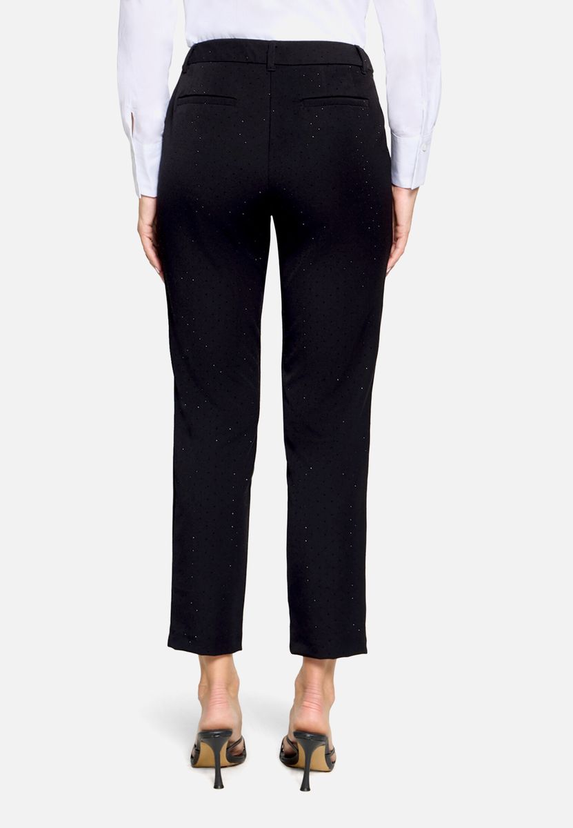 Businesshose mit Glitzer Relaxed Fit