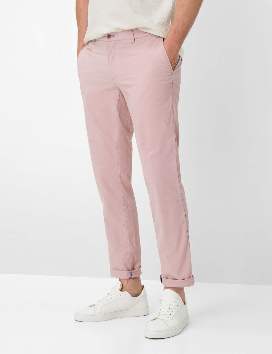 Chinohose Fabio in Altrosa, Modern Fit