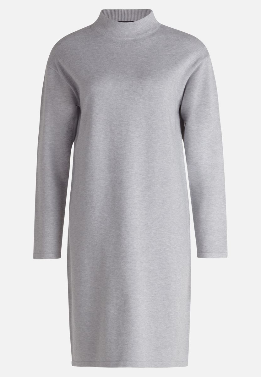 Minimalistisches Strickkleid mit Stehkragen
