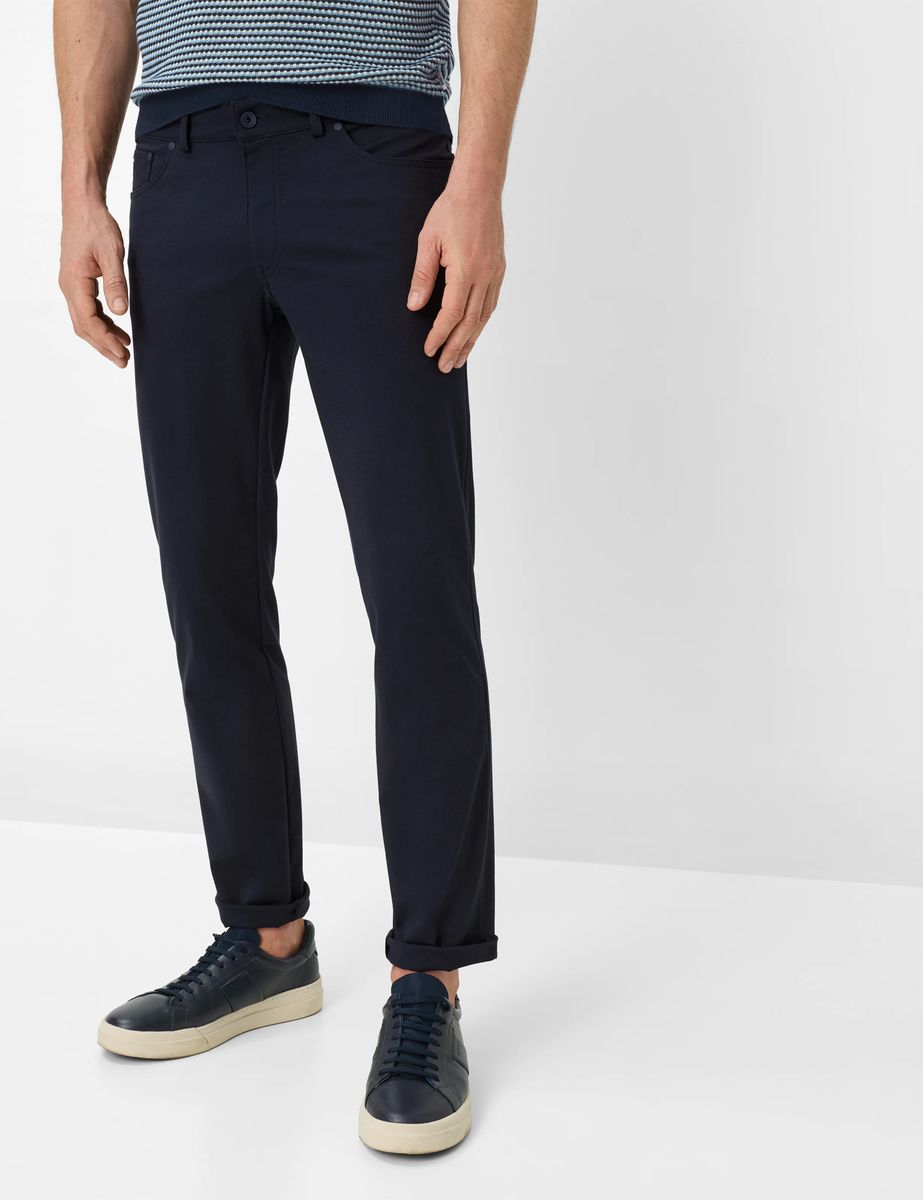 Herren Navy Five-Pocket Hi-Flex Hose