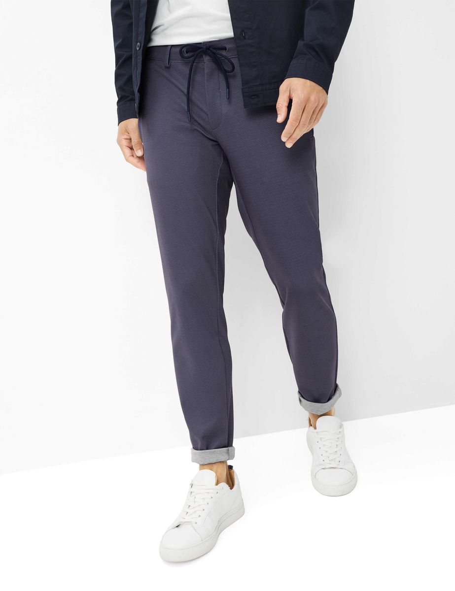 Herren Chino Hose mit konischer Passform