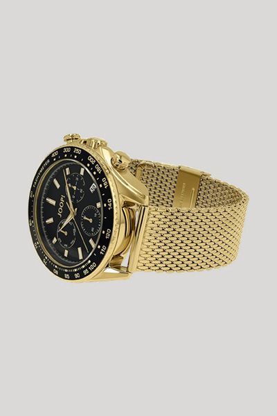 Chronograph in Gold/Schwarz