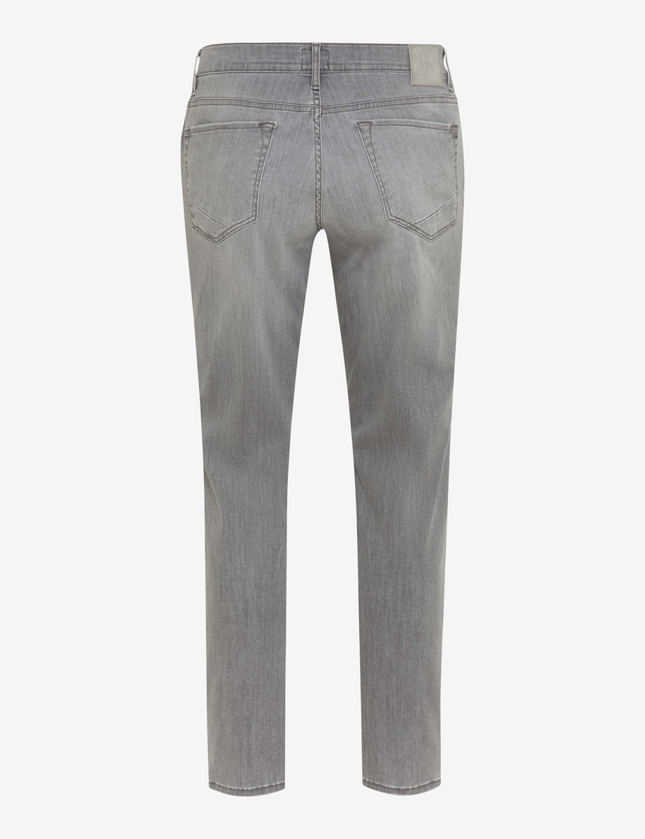 Herren Modern Fit Steingraue Jeans