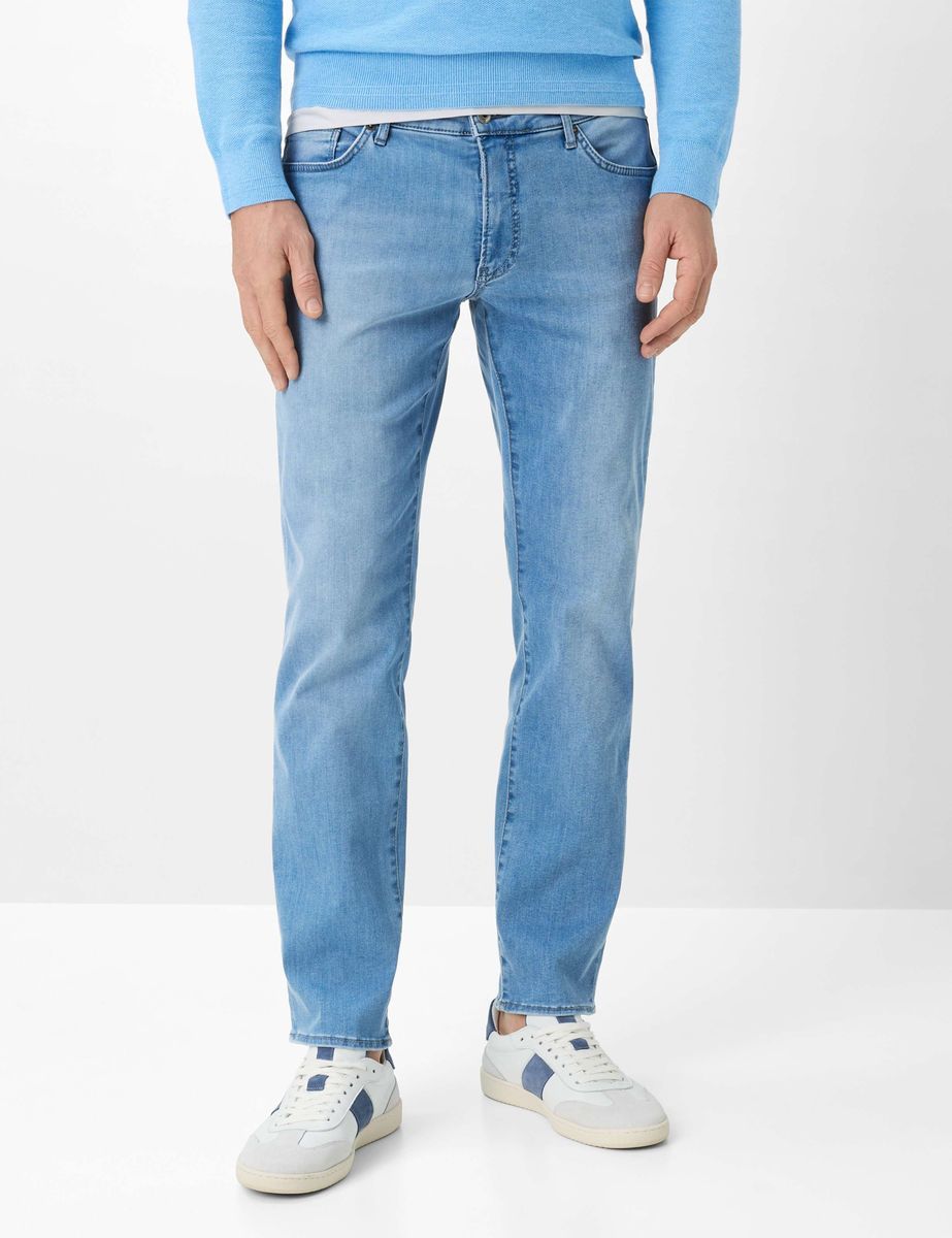 Herren Hellblaue Jeans Modern Fit