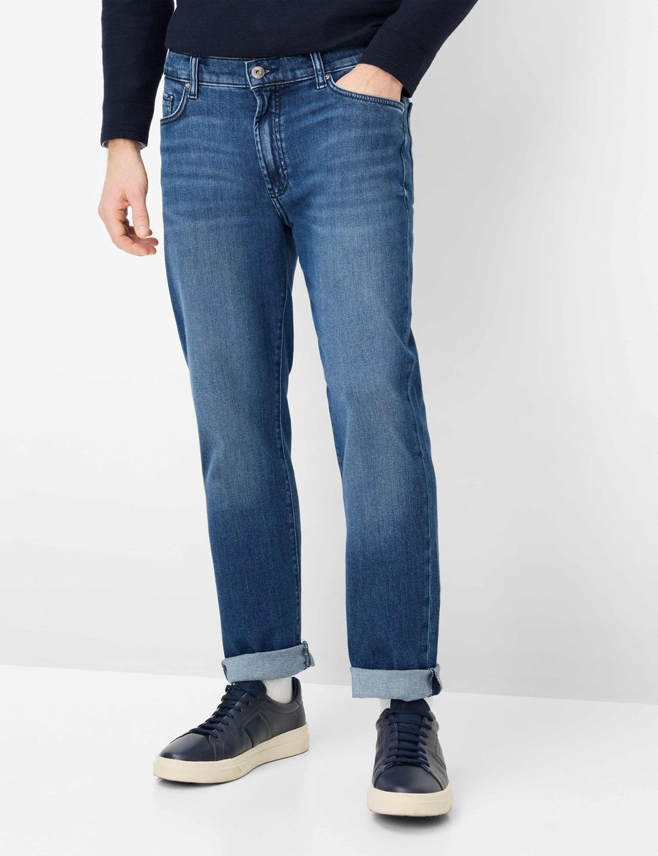 Relaxte Straight Fit Five-Pocket Jeans