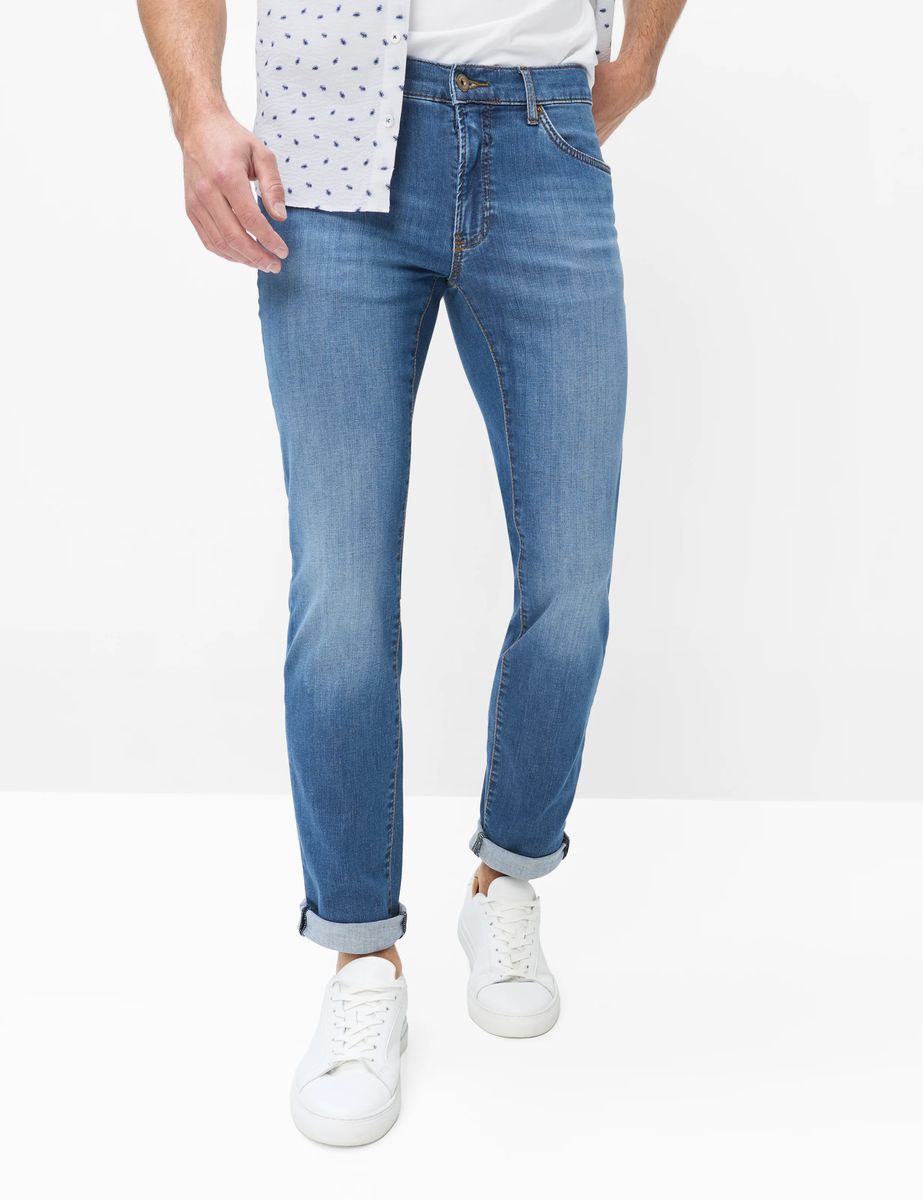Brax Herren Five-Pocket-Hose Style CHUCK, denim blau, Gr. 30/32