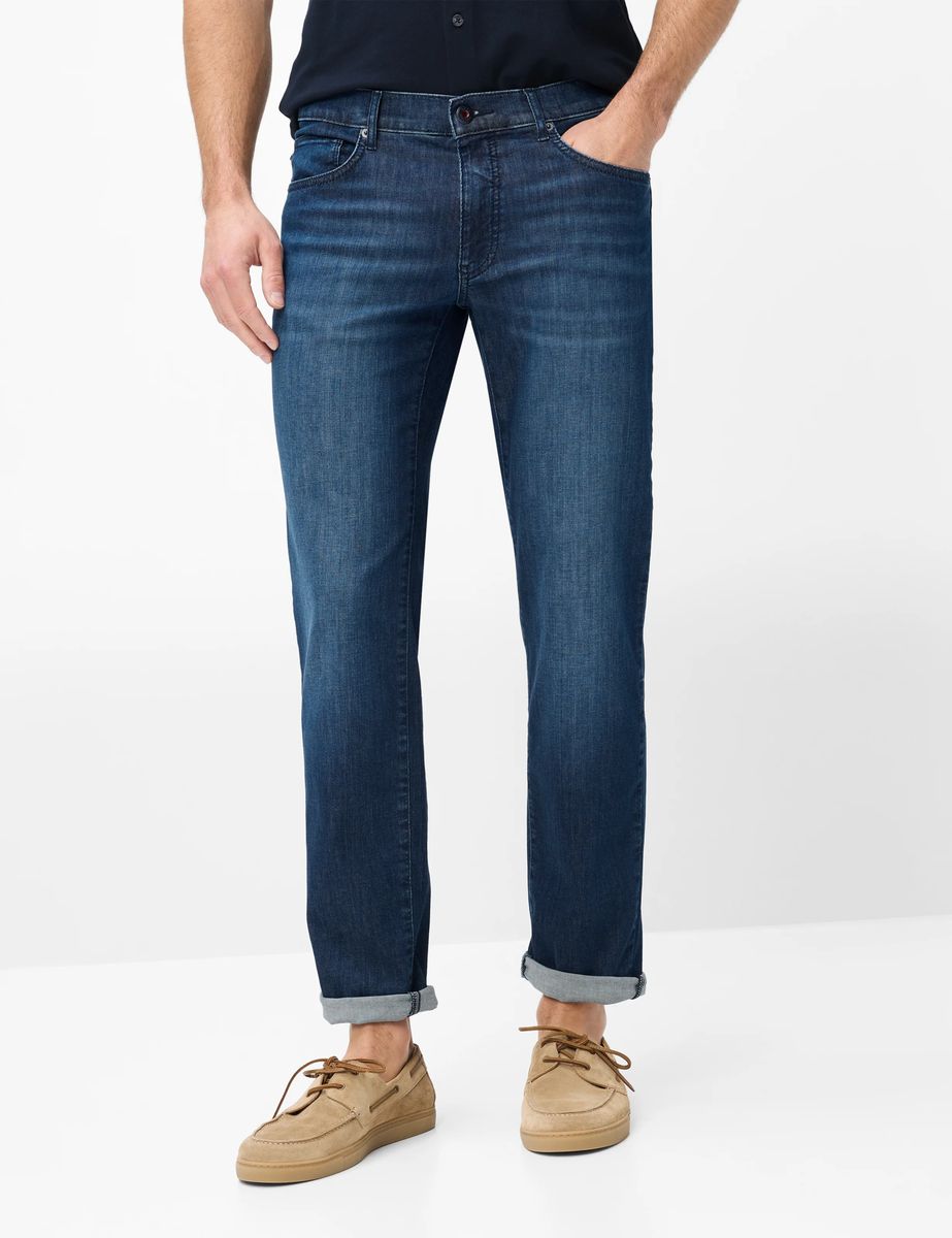 Brax Herren Five-Pocket-Hose Style CADIZ, dunkelblau, Gr. 30/30