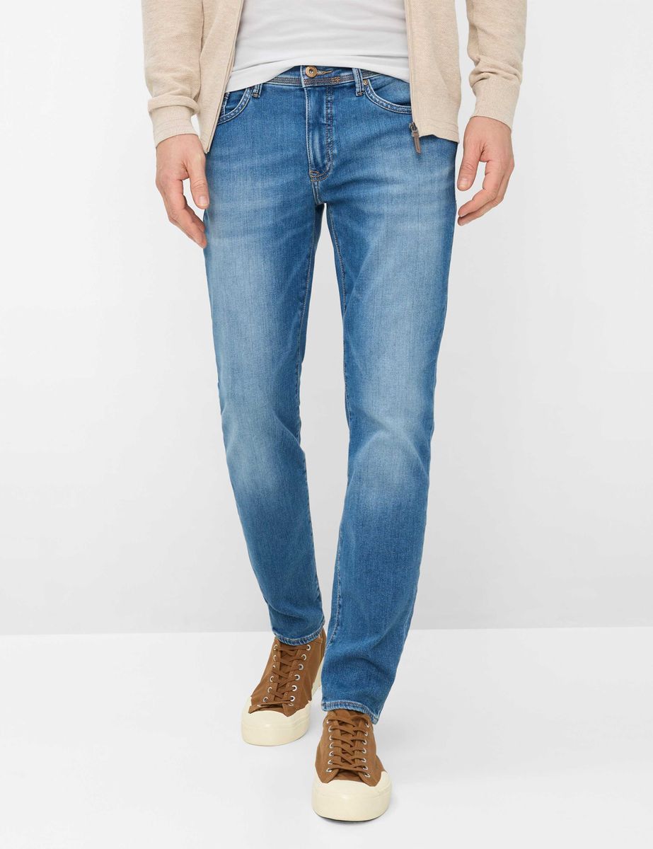 Herren Slim Fit Five-Pocket Jeans