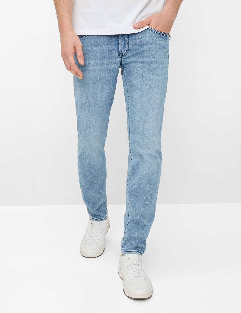 Hellblaue Slim Fit Jeans