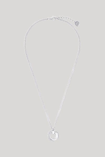 Halskette mit Anhänger in Silber