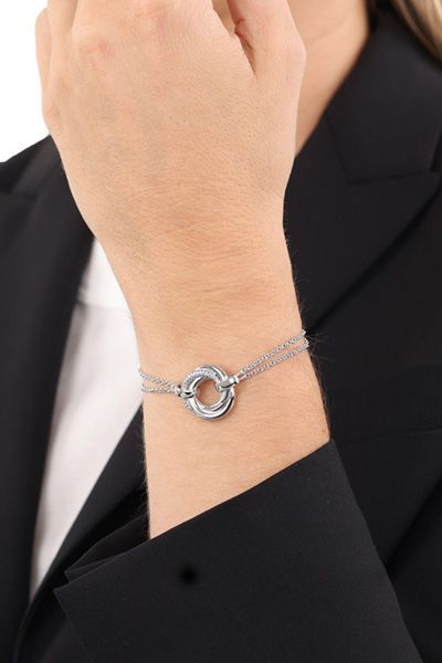 Armband mit Anhänger in Silber