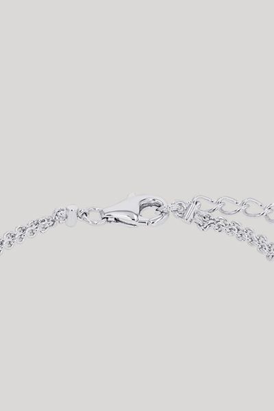 Armband mit Anhänger in Silber