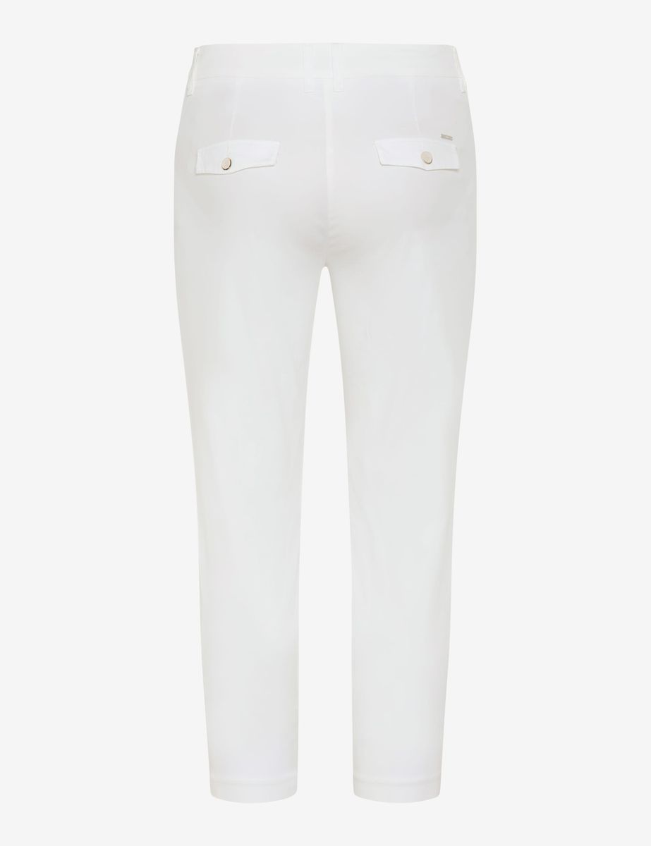 Brax Damen Chino Style MARA S OFFWHITE, cremeweiß, Gr. 32