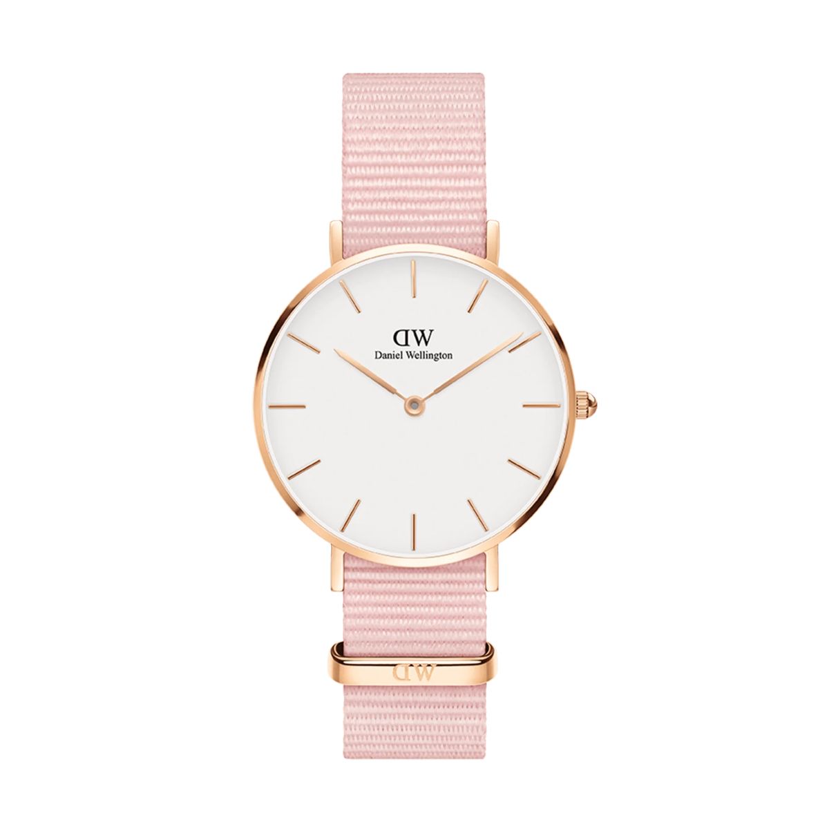 Elegante Roségoldene Uhr mit rosa Armband