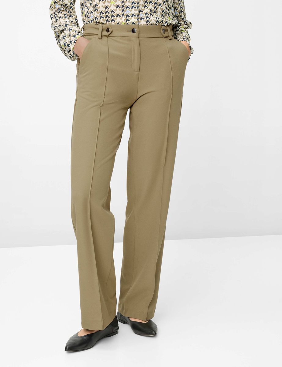 Palazzo Hose mit weitem Bein