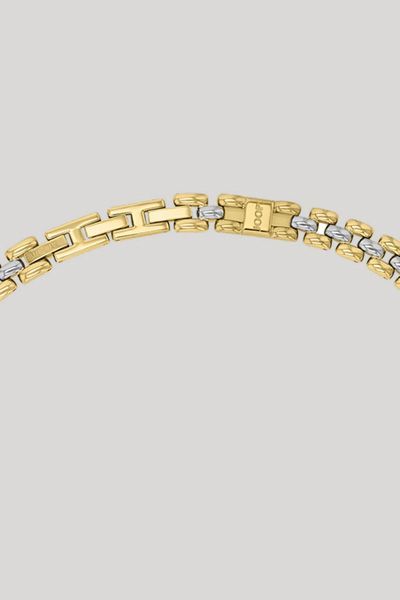 Collier-Halskette in Gold/Silber