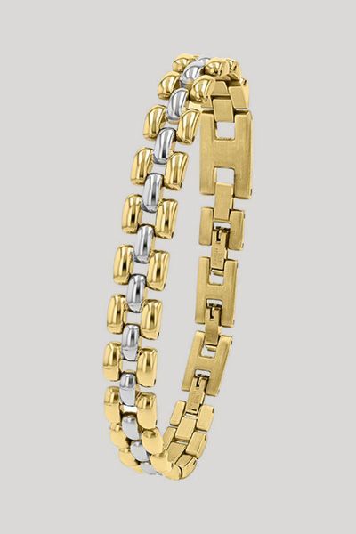 Armband in Gold/Silber