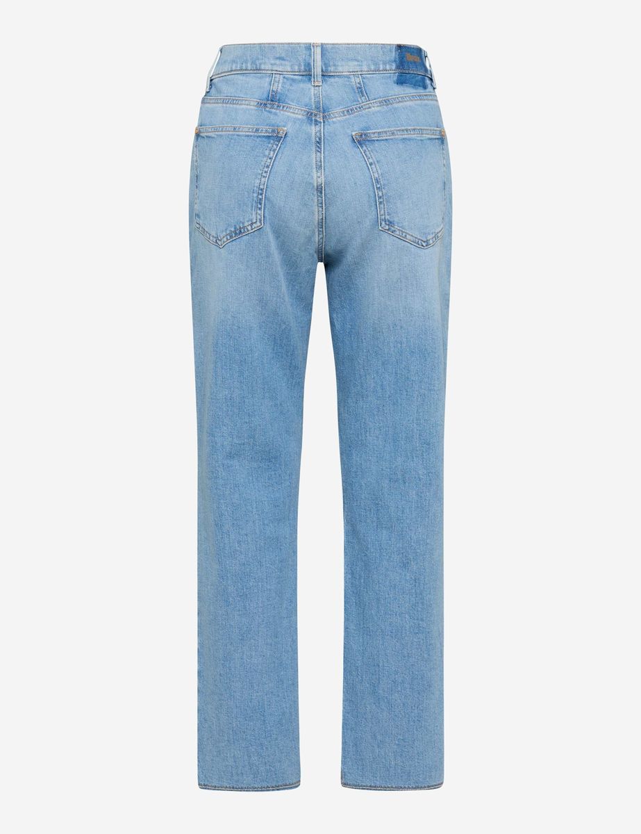 Damen Straight Fit Cropped Jeans