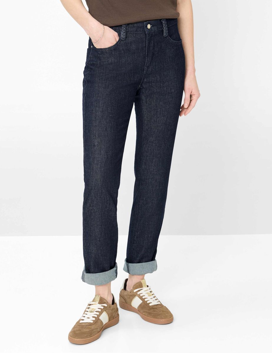 Carola Damen Jeans in Dunkelblau