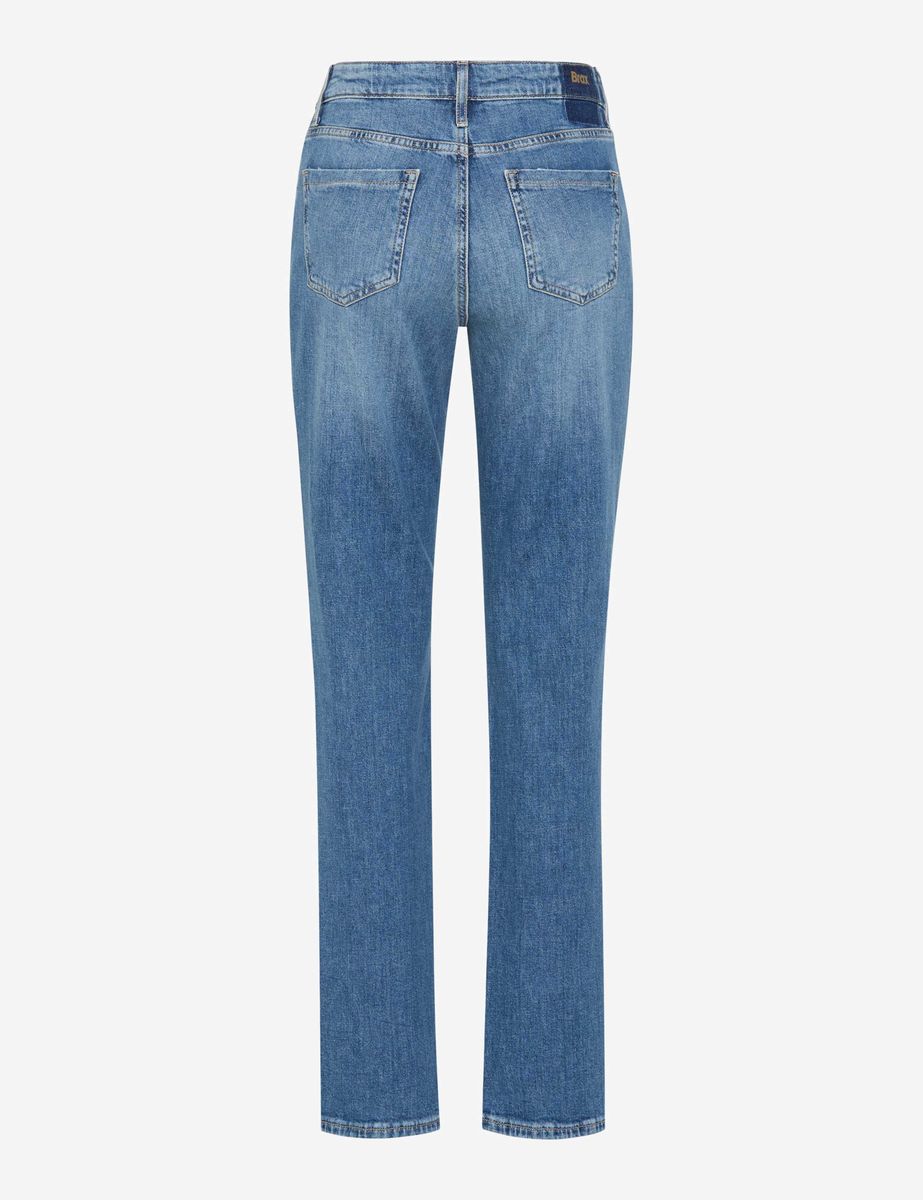 Mom Jeans aus Vintage-Waschdenim