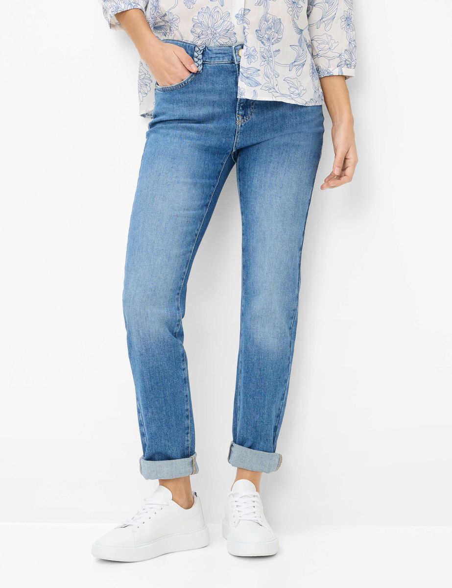 Five-Pocket Jeans mit entspannter Passform