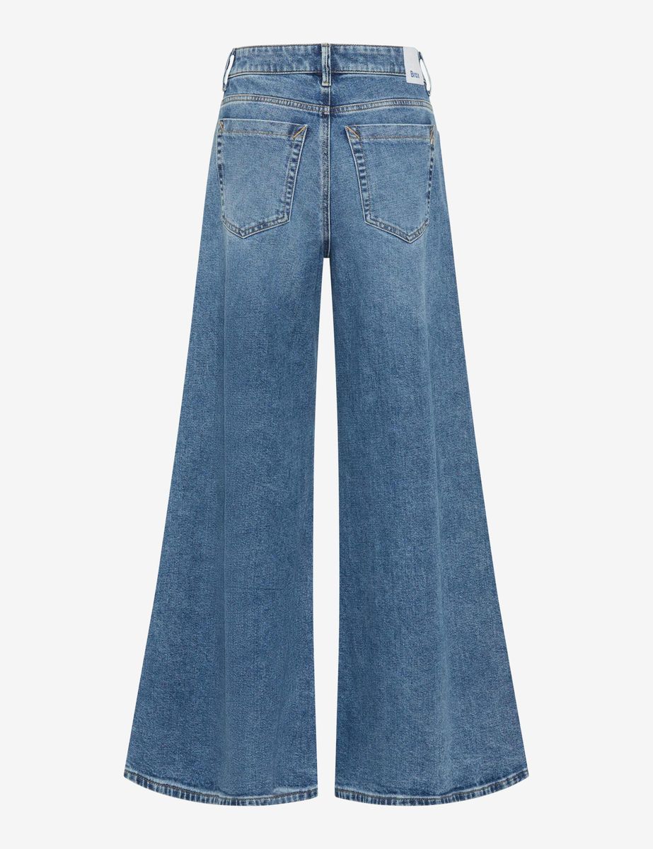 Wide Leg Denim Jeans