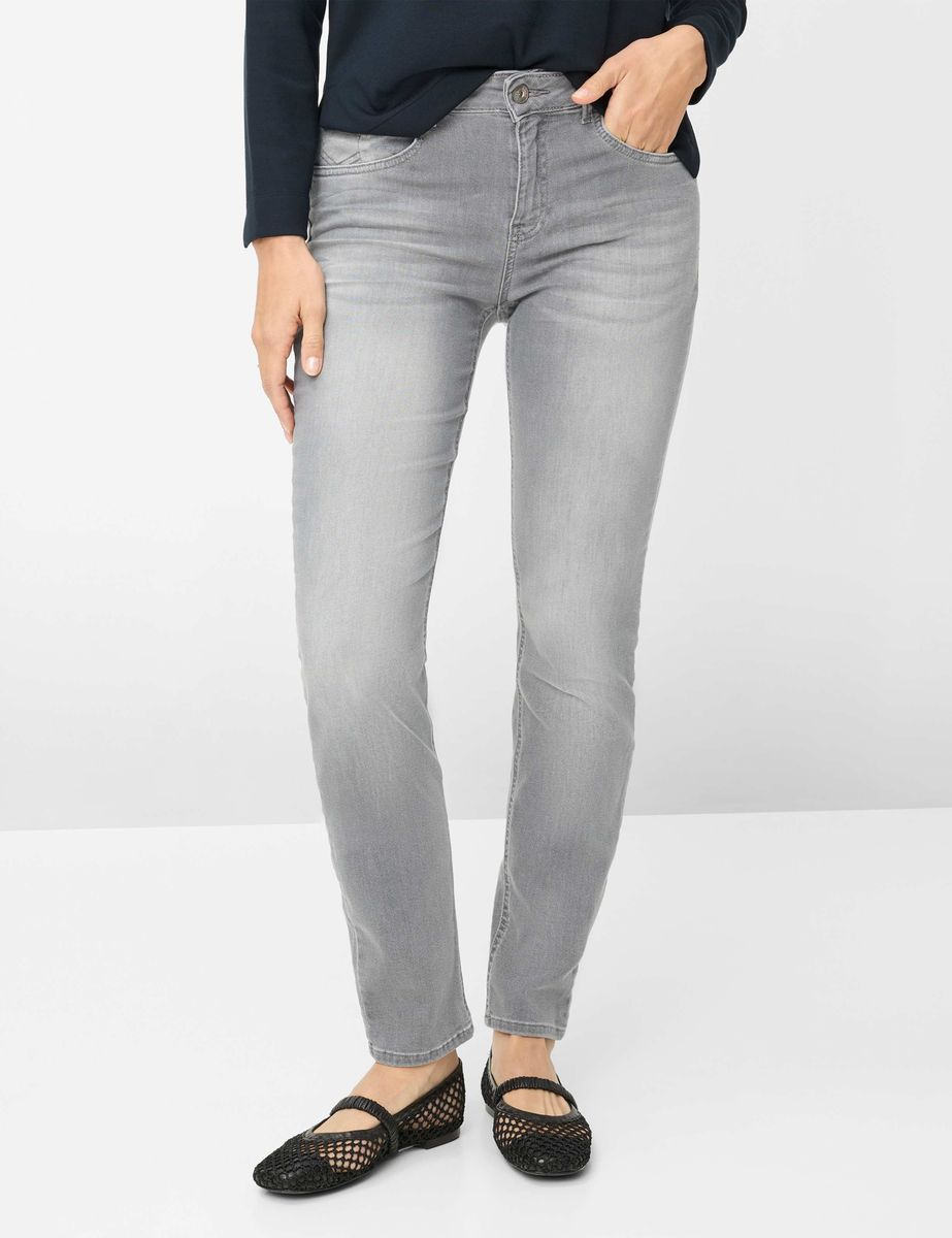 Slim-Fit Five-Pocket Denim Jeans