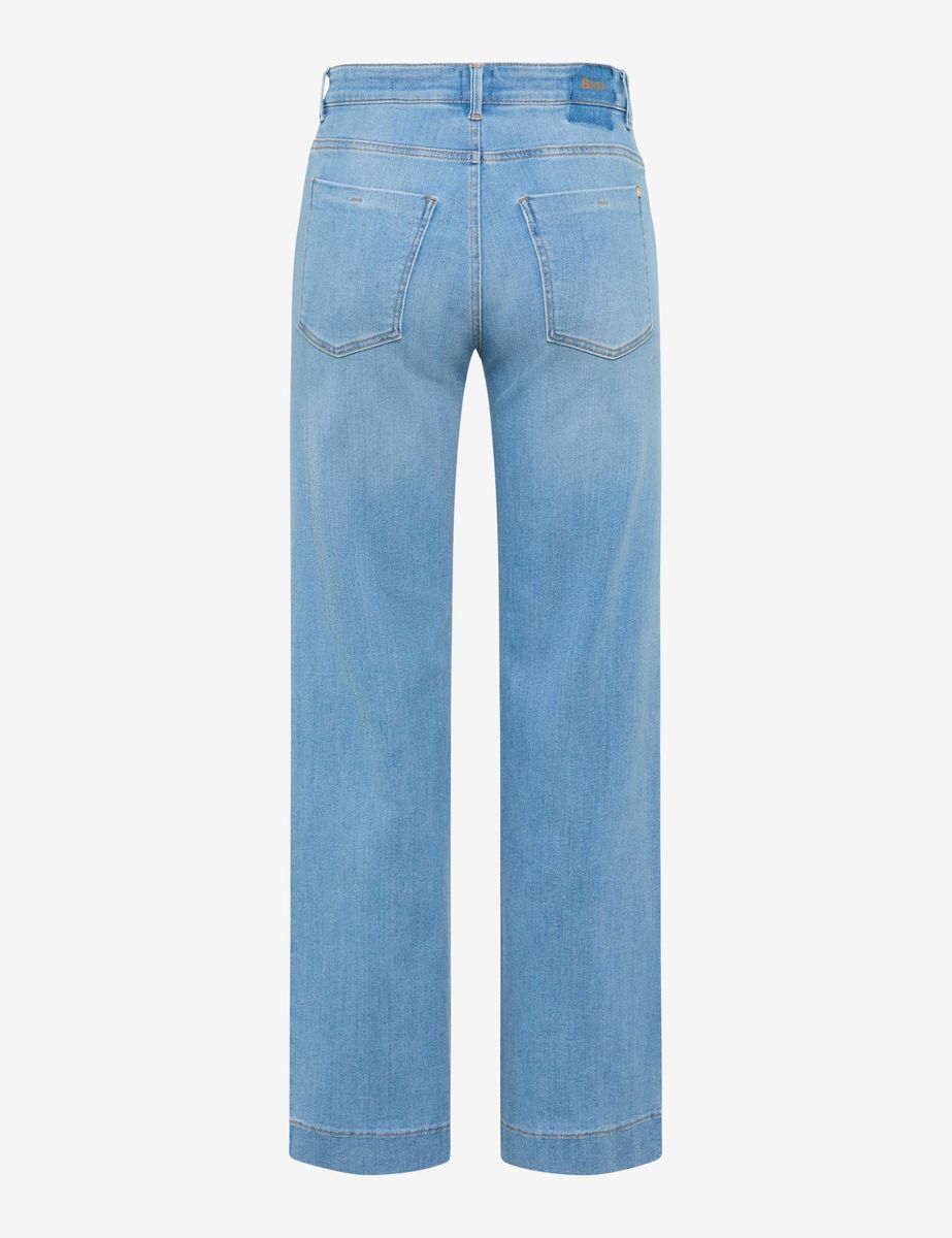 Damen Wide Leg Jeanshose aus Denim