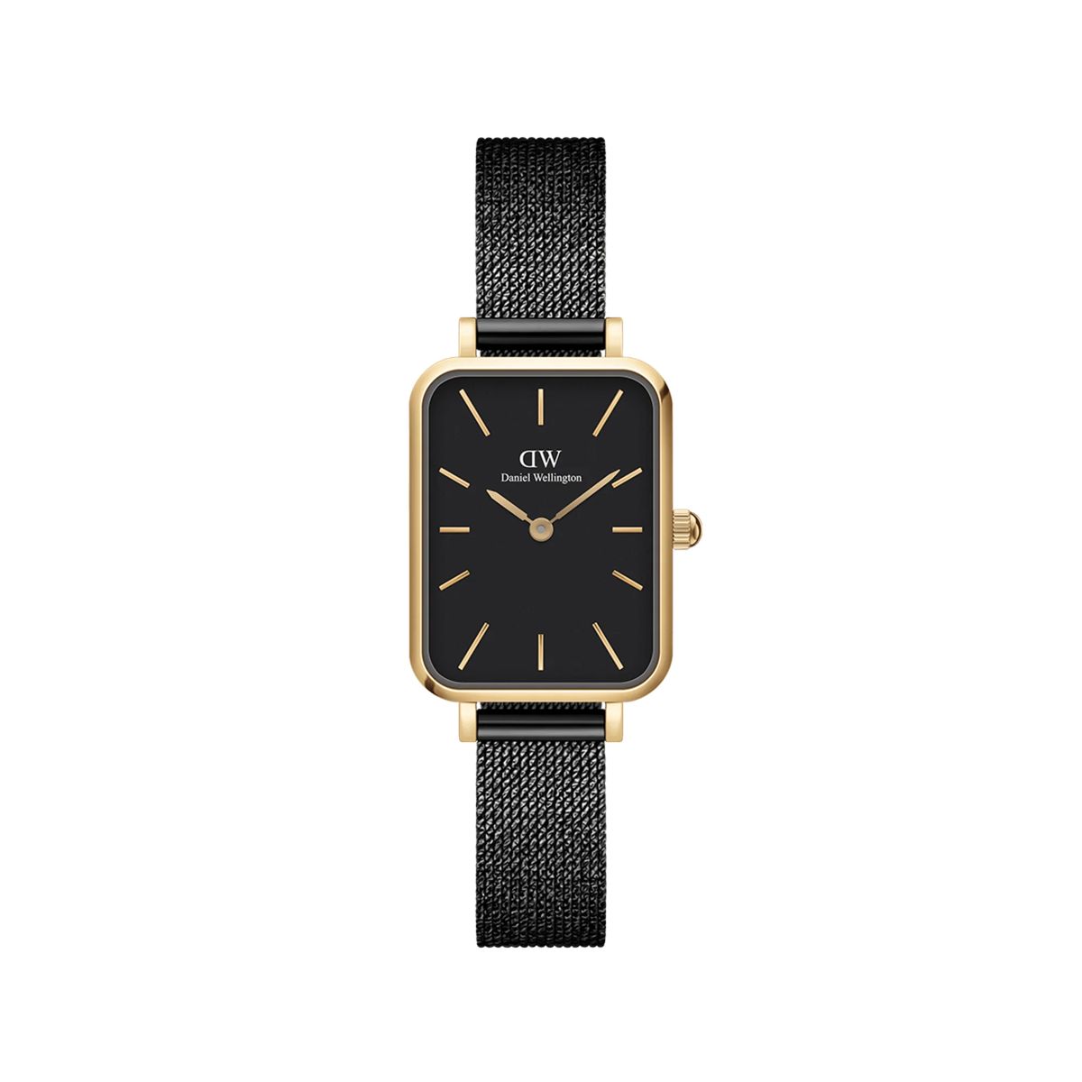 Rechteckige Petite Gold Uhr