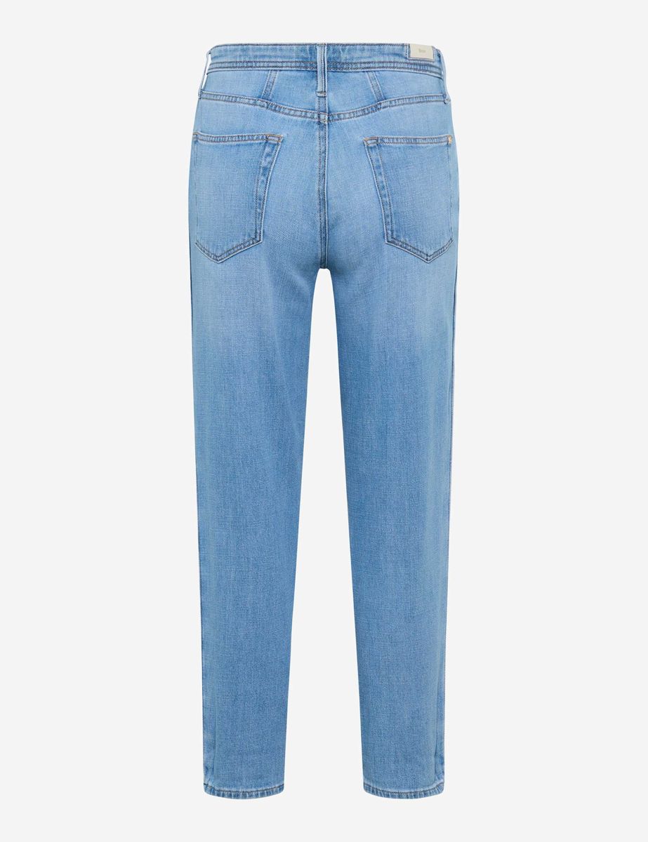 Five-Pocket-Jeans mit Tapered Fit