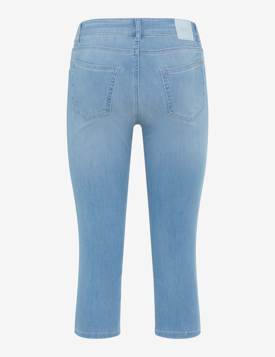 Brax Damen Jeans Style SHAKIRA C USED LIGHT VINTAGE BLUE, denim hellblau, Gr. 34