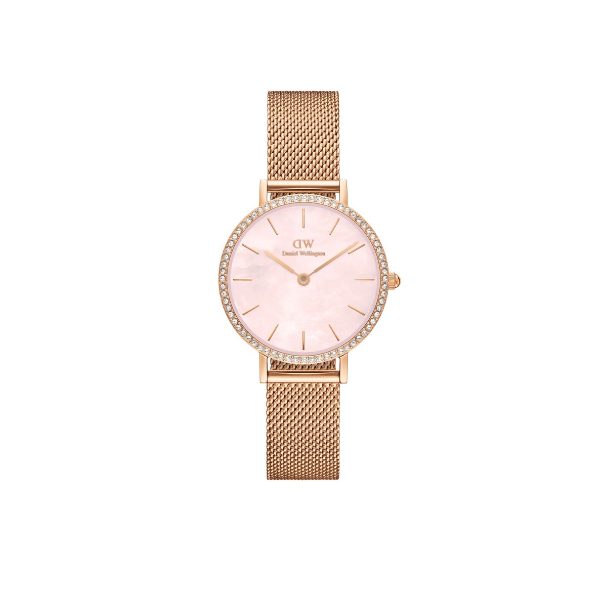 Elegante Petite Roségold Uhr