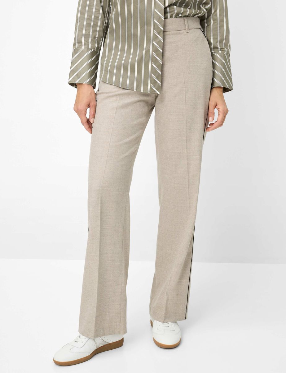 Damen Palazzo Hose mit weitem Bein
