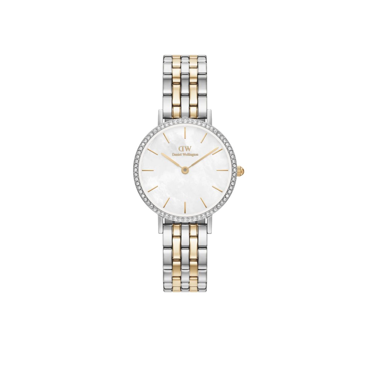 Elegante Zweifarbige Petite Uhr