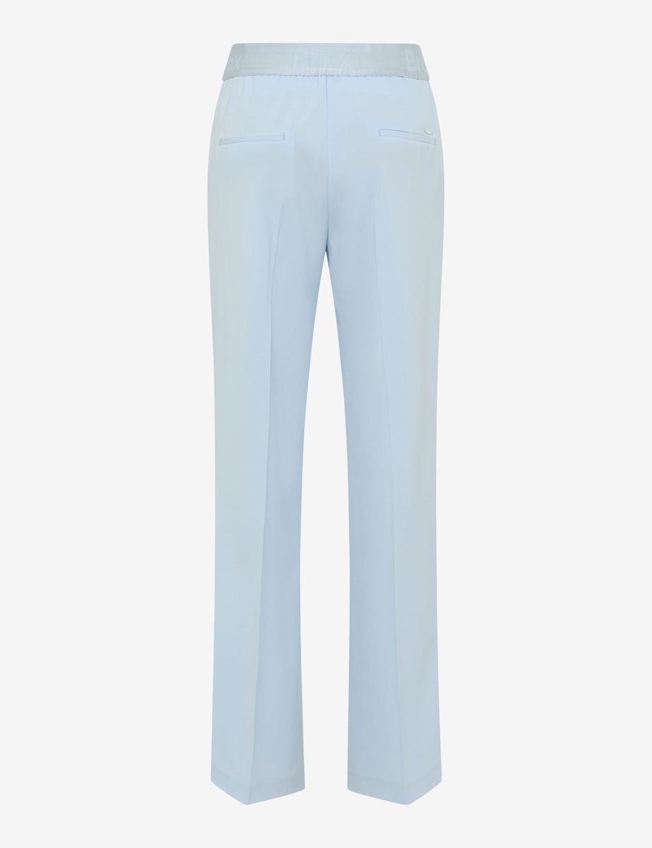 Damen Palazzo Hose mit weitem Bein