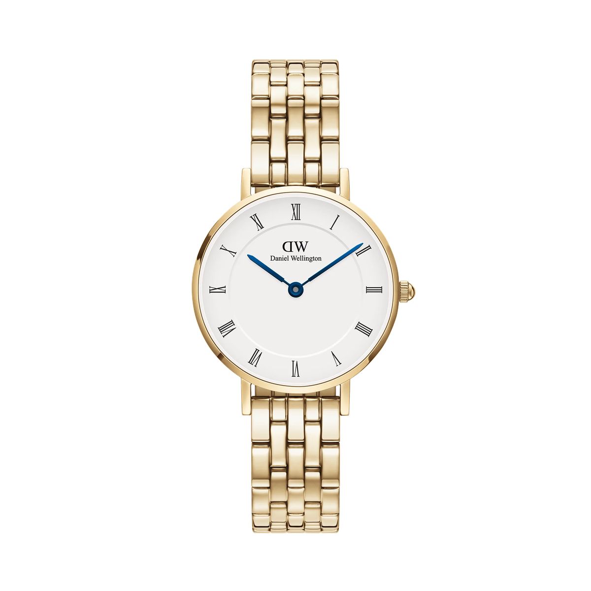Elegante Petite Uhr mit römischen Ziffern