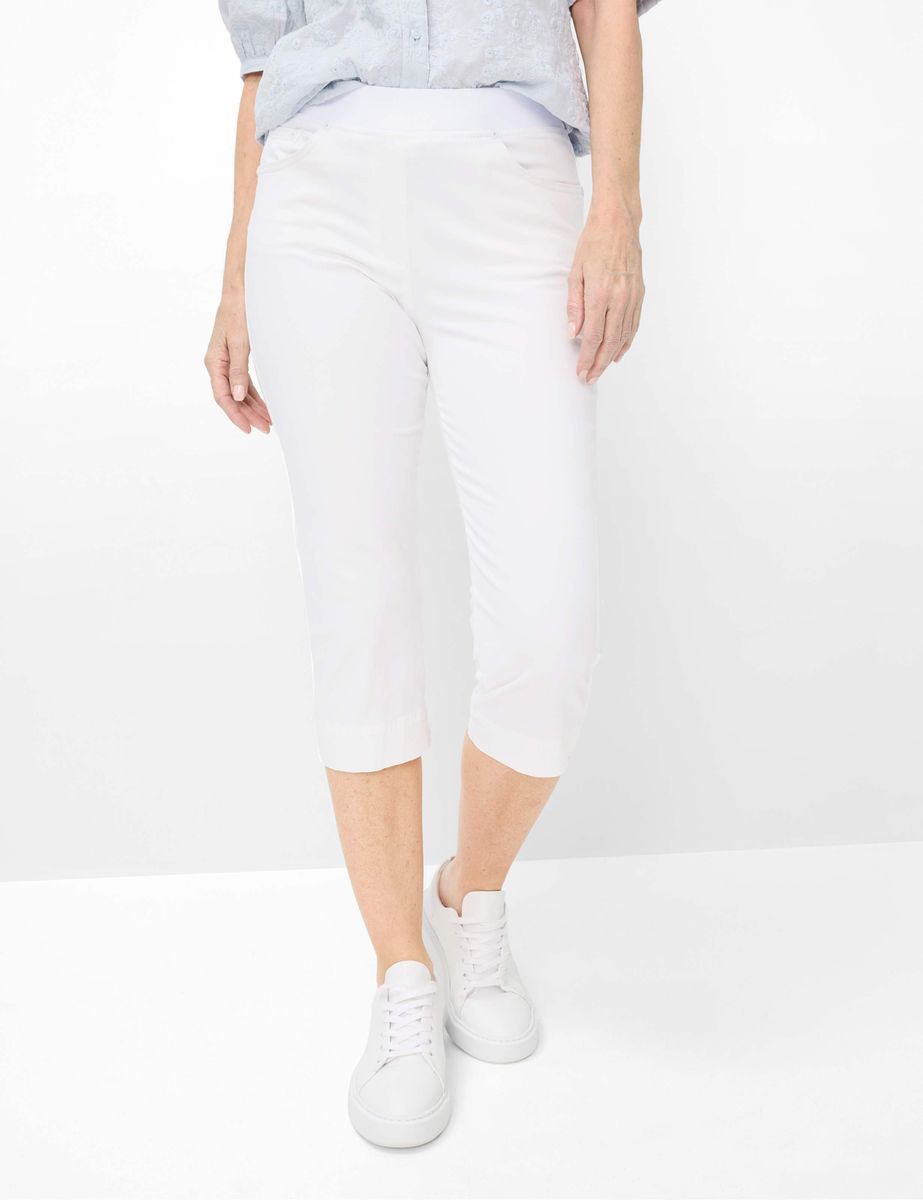 Cropped Schlupf Caprihose