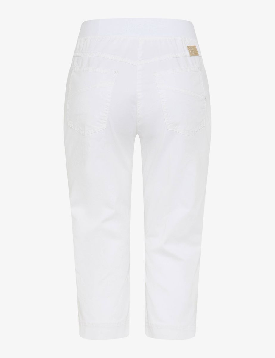 Cropped Schlupf Caprihose
