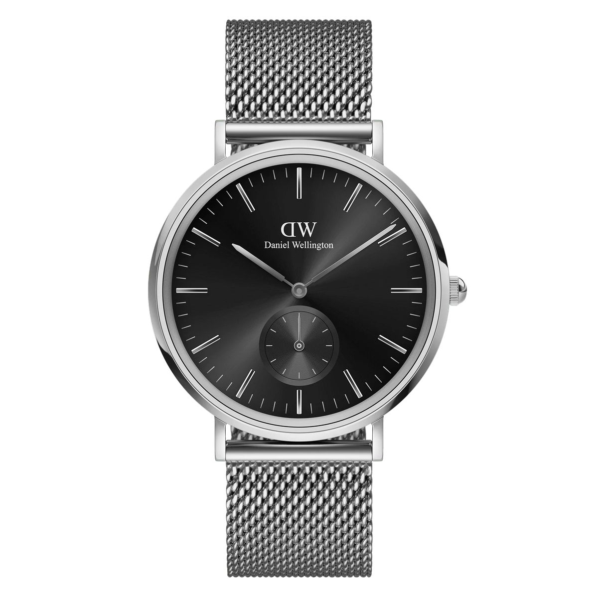 Klassische Silber Multi-Eye Mesh Uhr