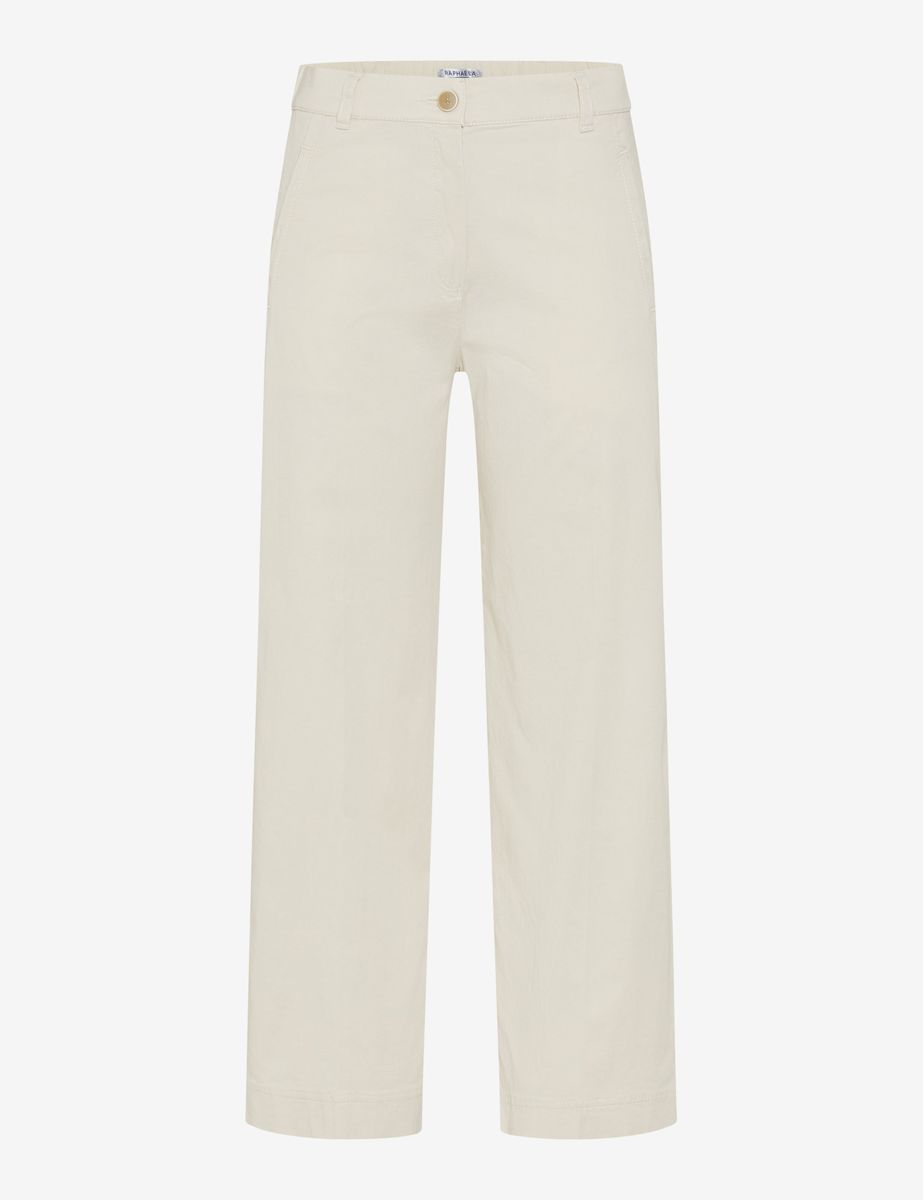 Damen Wide Leg Leinen Culottes
