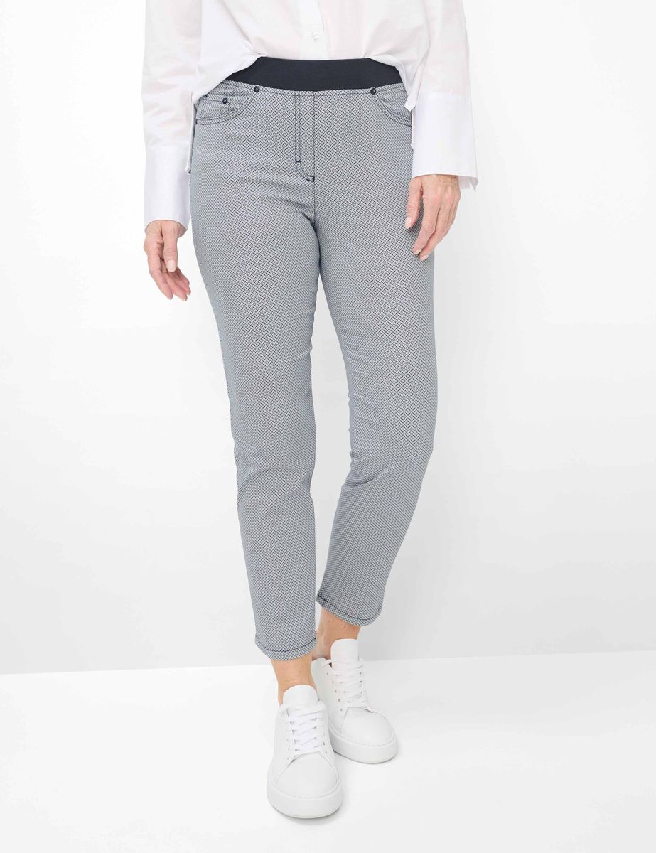 Schlanke, verkürzte Schlupfhose