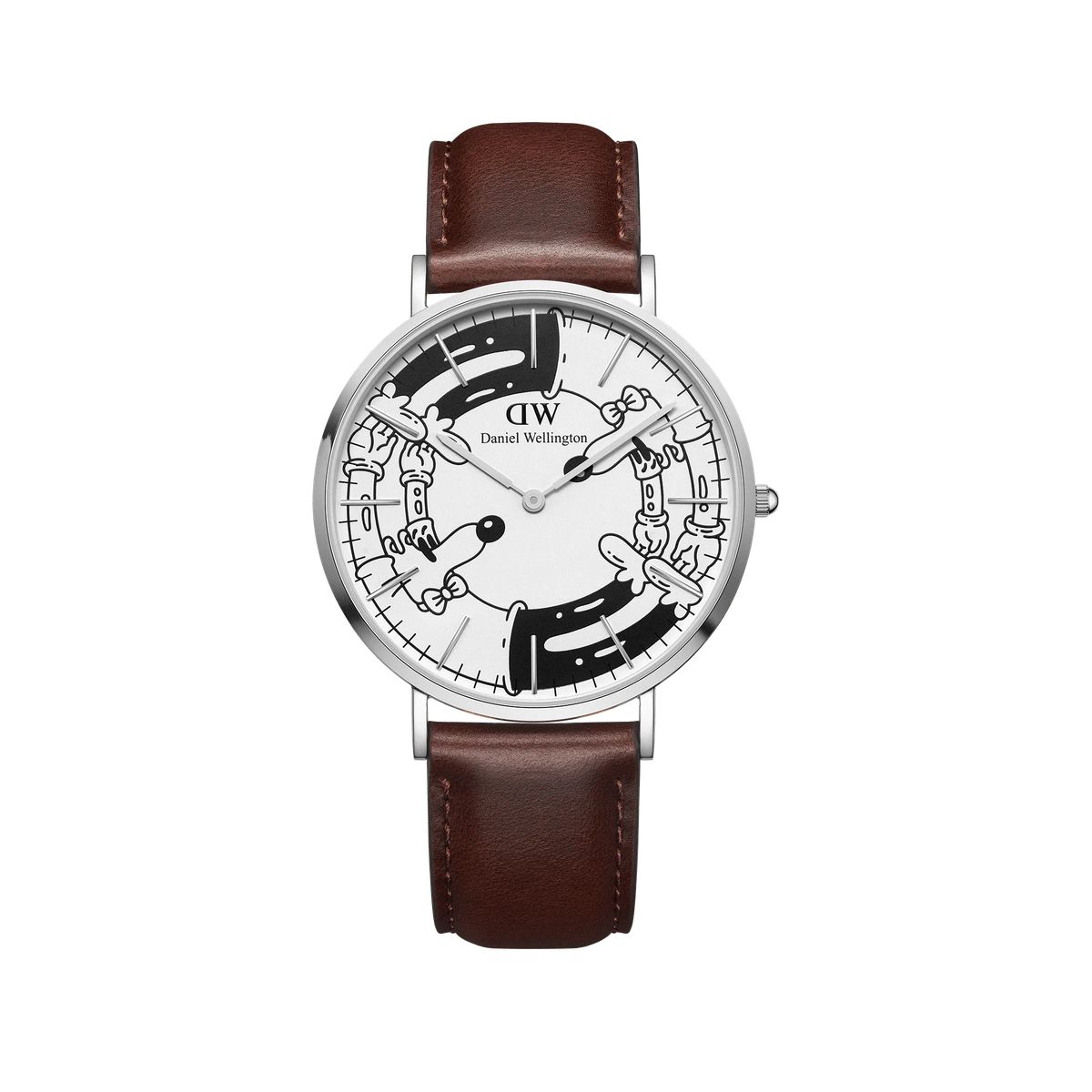 Klassische Cartoon-Figuren-Uhr