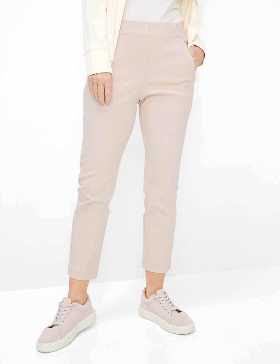 Cropped Schlupfhose in schmaler Passform