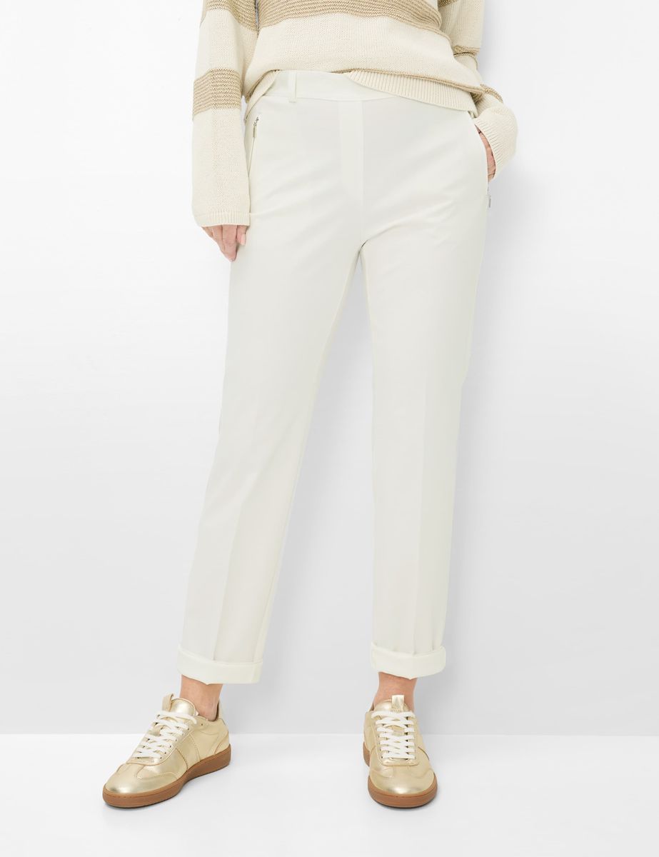 Cropped Schlupfhose mit Komfort-Passform