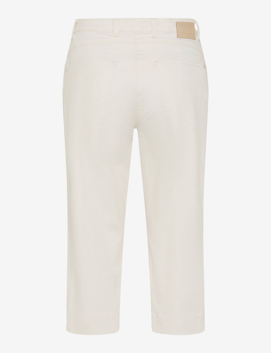 Cropped Caprihose mit geradem Bein