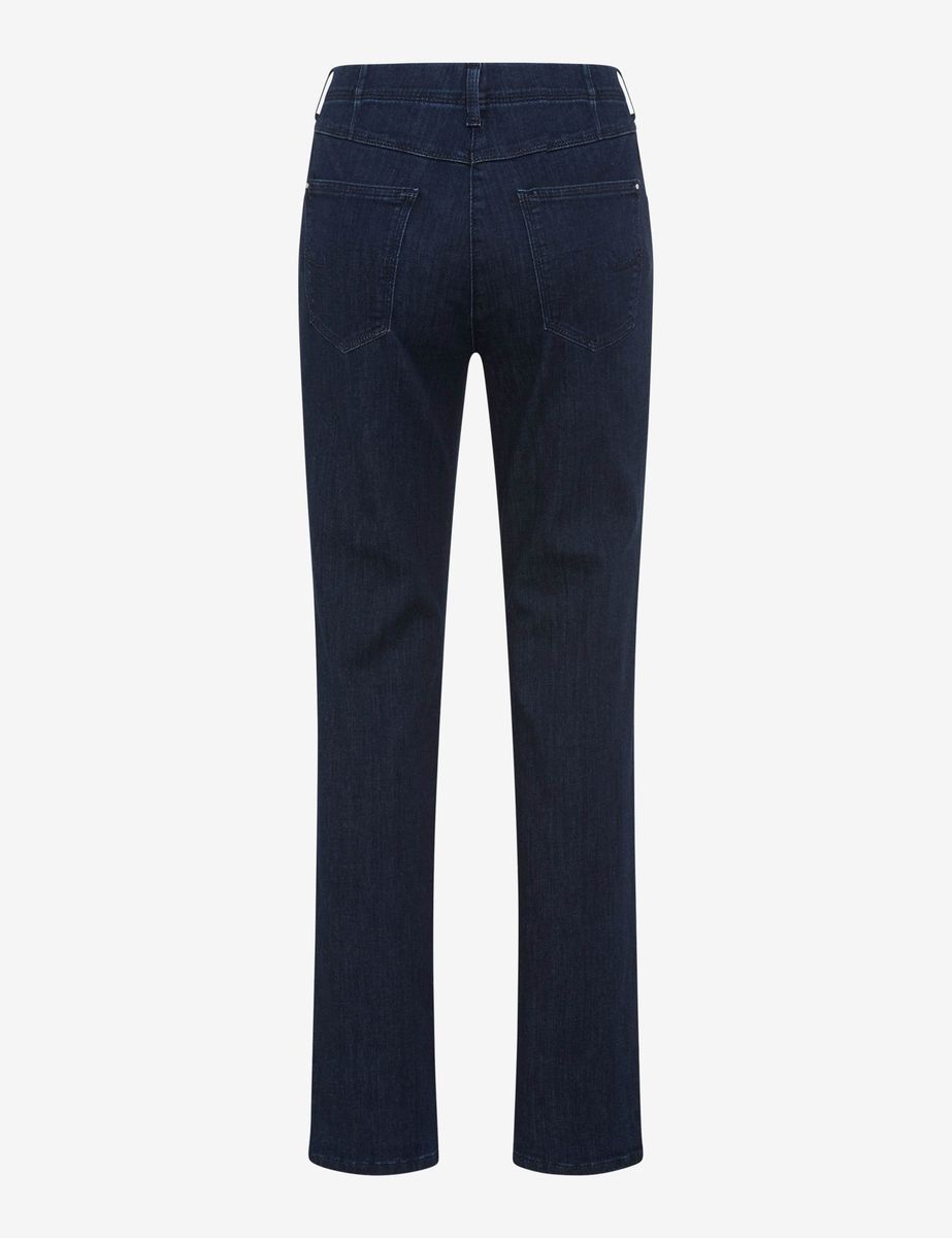 Dunkelblaue Straight Leg Jeans