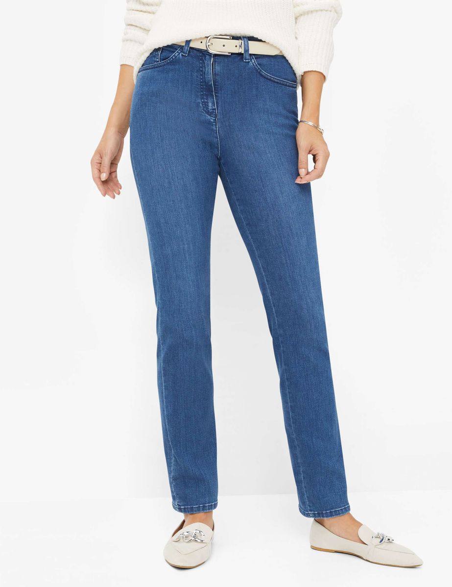 Straight Leg Jeans Five-Pocket Denimhose