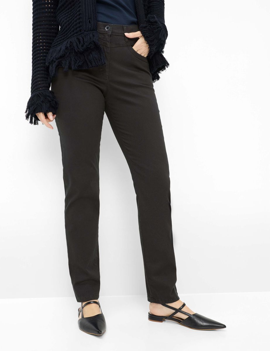 Damen Five-Pocket Hose in schlanker Passform