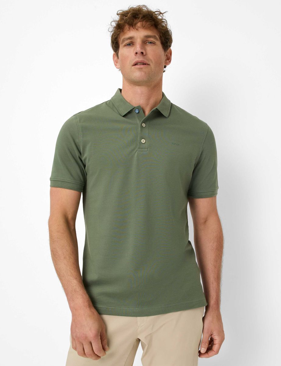 Klassisches Pima Baumwollmischung Poloshirt