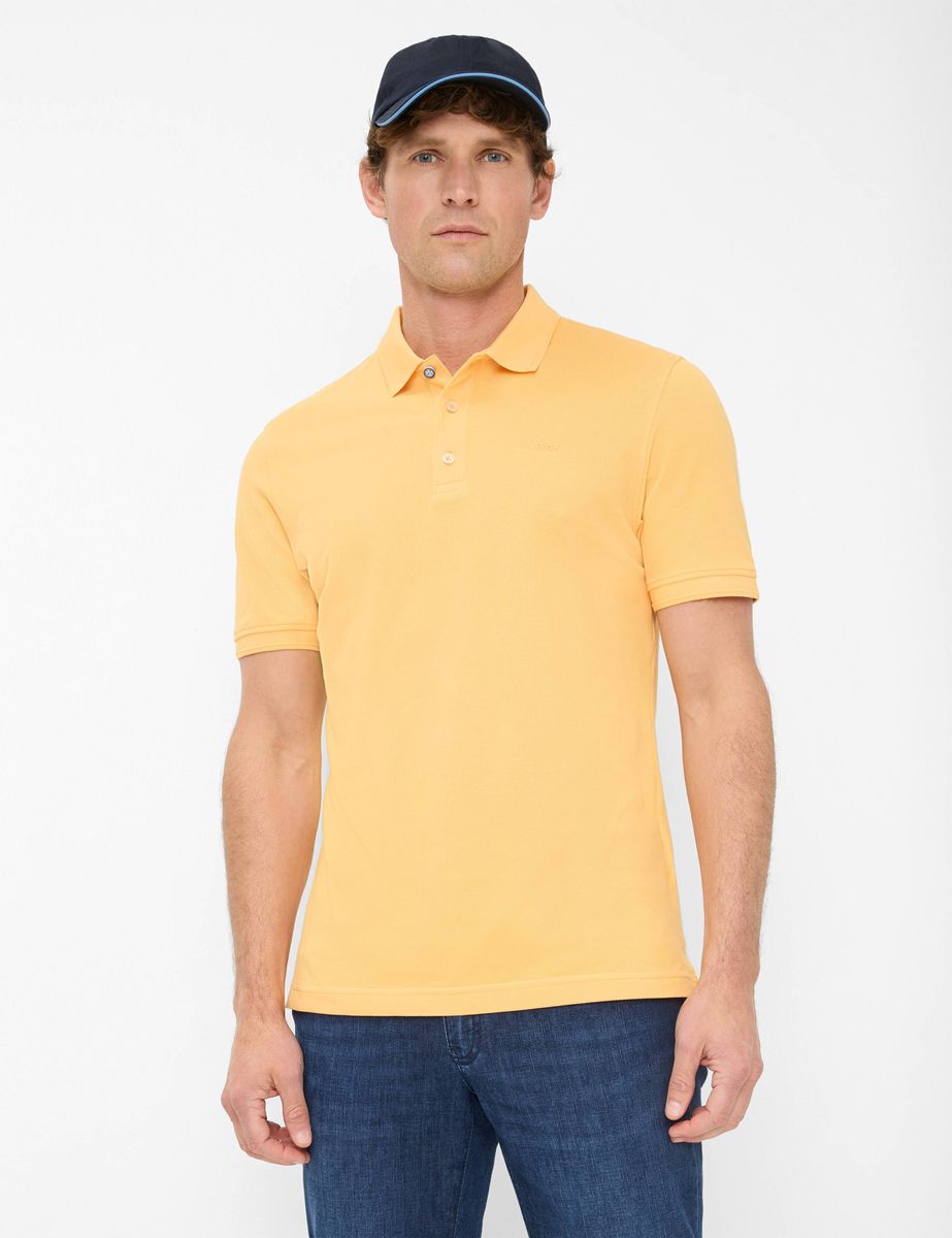 Klassisches Pima Baumwoll Piqué Poloshirt